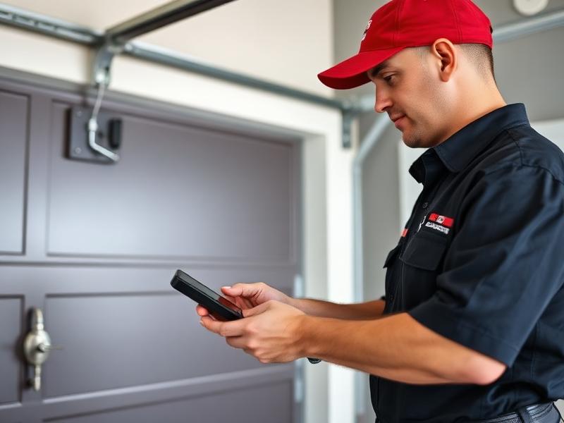 Preventive Maintenance service - professional garage door technician